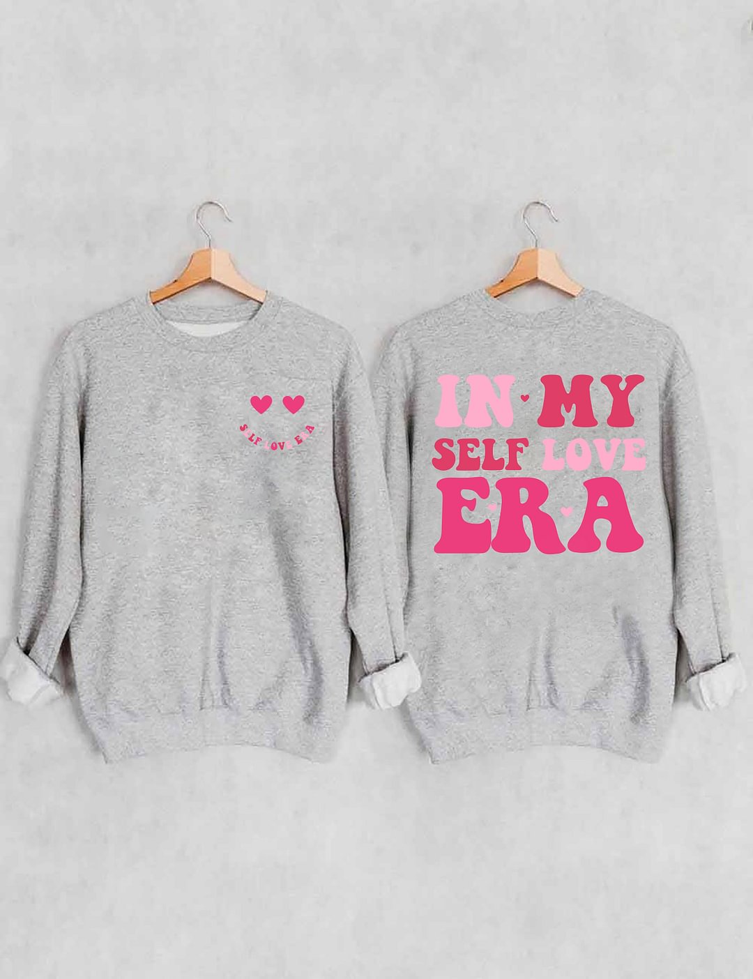 In My Self Love ERA 2-sided Printed Sweatshirt