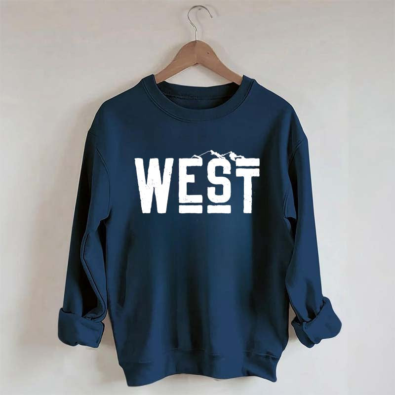 Ski Mountain Snowboard Sweatshirt