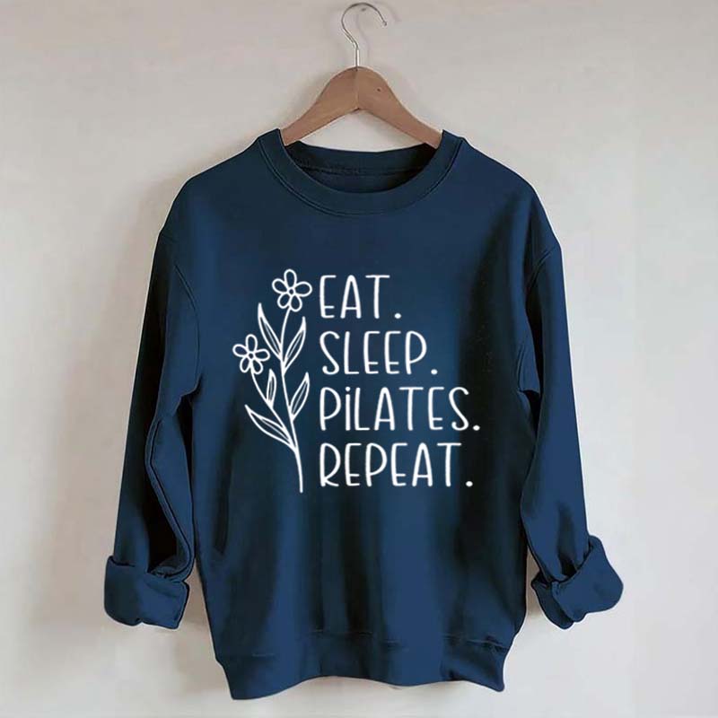 Floral Pilates Instructor Sweatshirt