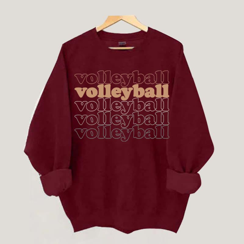 Volleyball Cute Athlete Sweatshirt