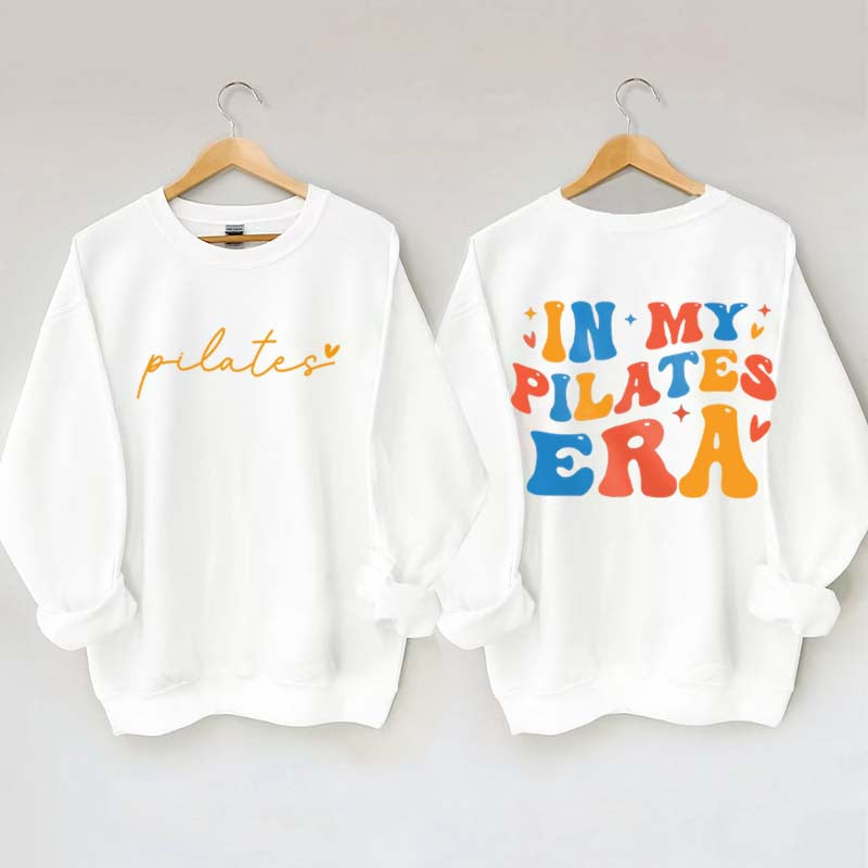 Pilates Era Workout Lover Sweatshrit
