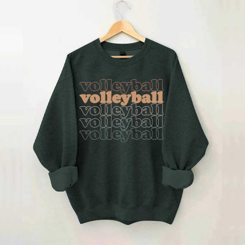 Volleyball Cute Athlete Sweatshirt