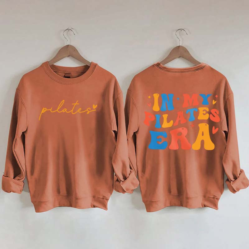 Pilates Era Workout Lover Sweatshrit