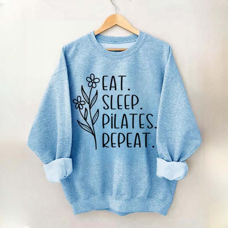 Floral Pilates Instructor Sweatshirt