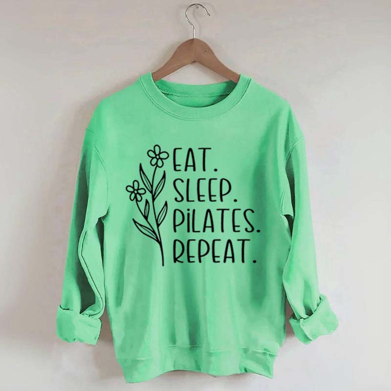 Floral Pilates Instructor Sweatshirt