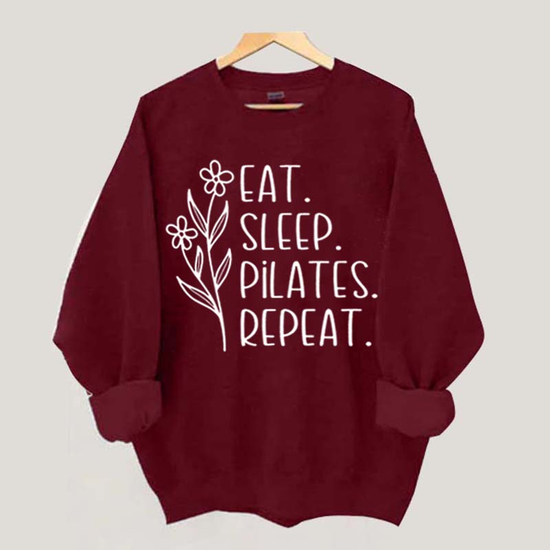 Floral Pilates Instructor Sweatshirt