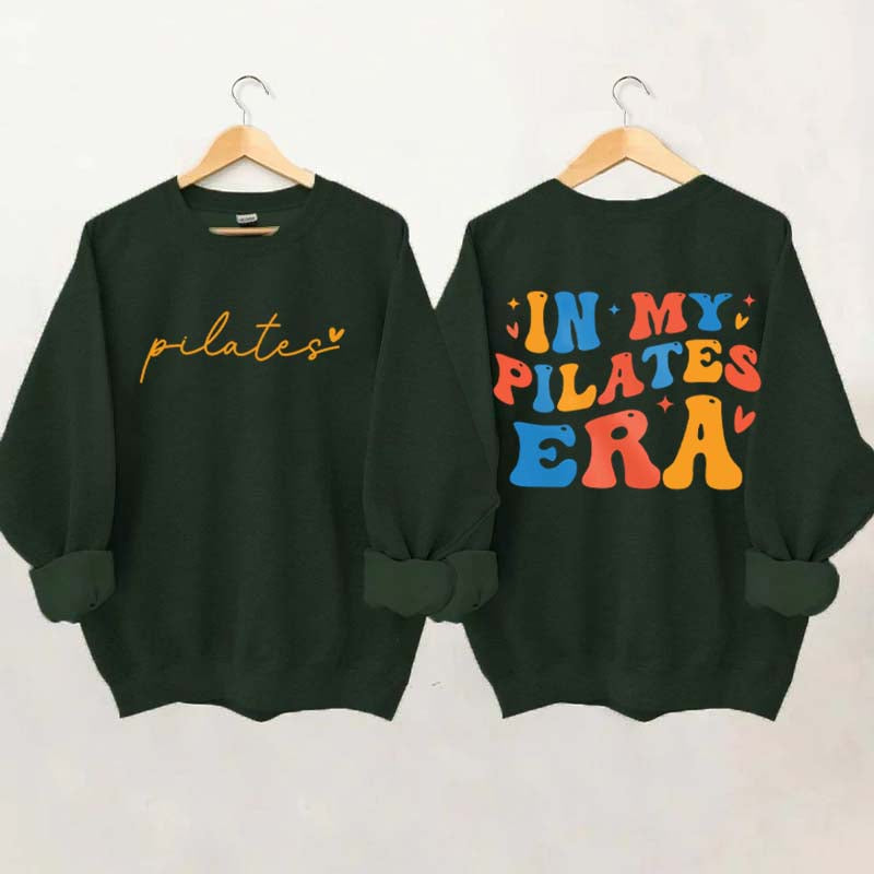 Pilates Era Workout Lover Sweatshrit