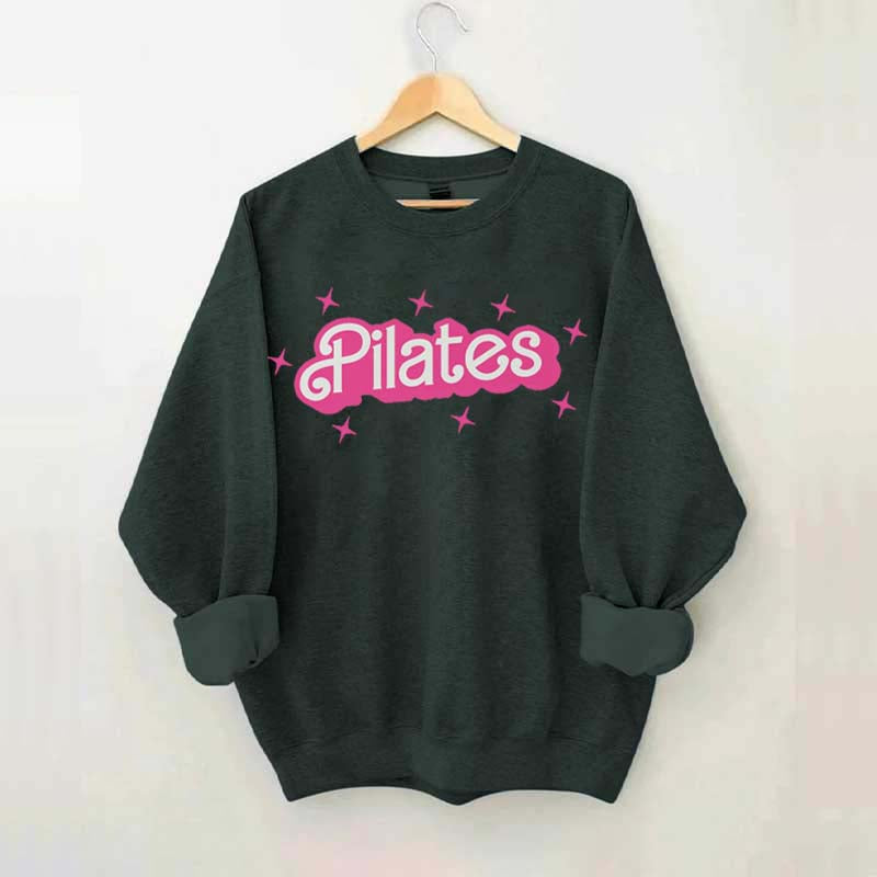 Funny Pink Pilates Lover Sweatshirt