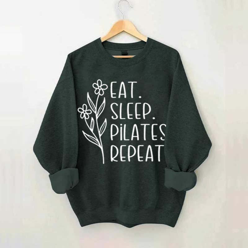 Floral Pilates Instructor Sweatshirt