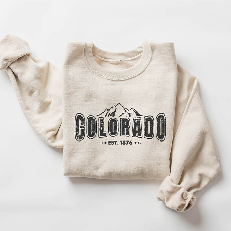 Vintage Colorado Nature Lover Sweatshirt