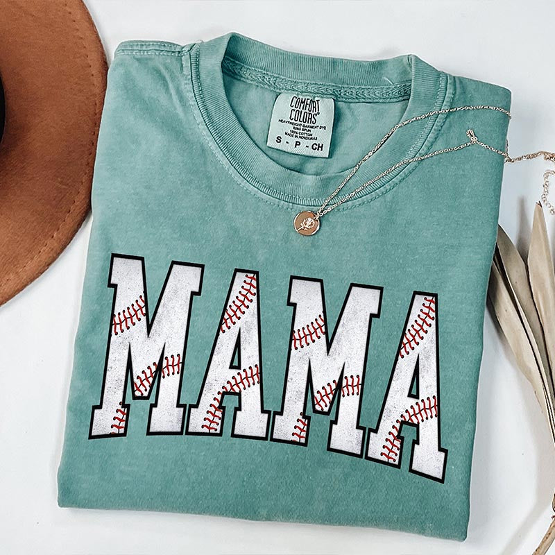 Cute Baseball Mama T-Shirt
