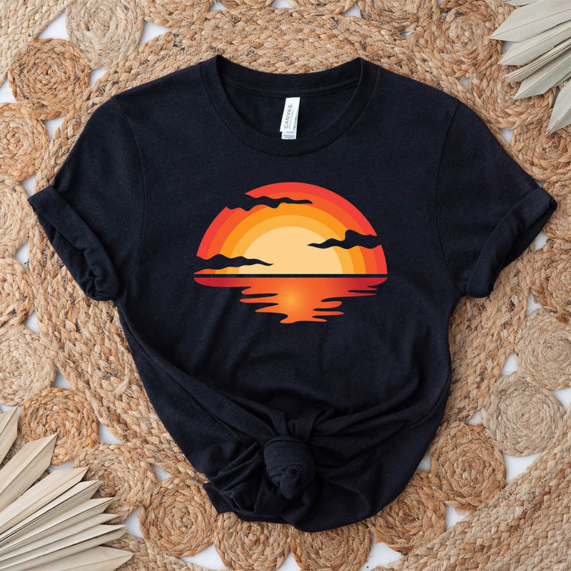 Sunset Sunshine Beach T-Shirt