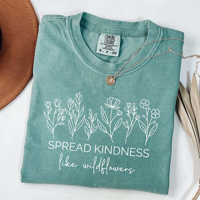 Spread Kindness Funny Teacher T-Shirt