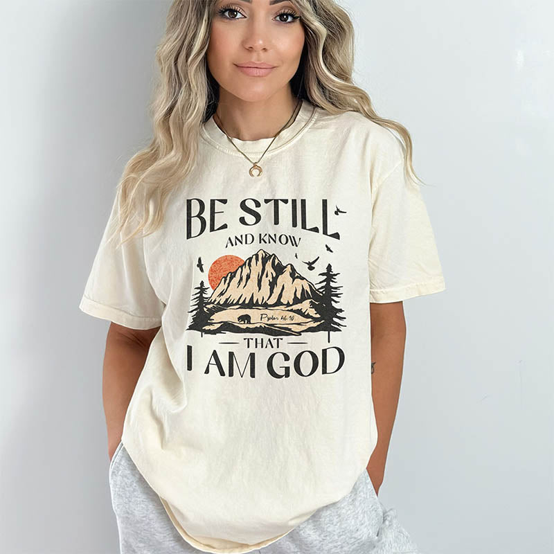 Christian Mountain Jesus T-Shirt