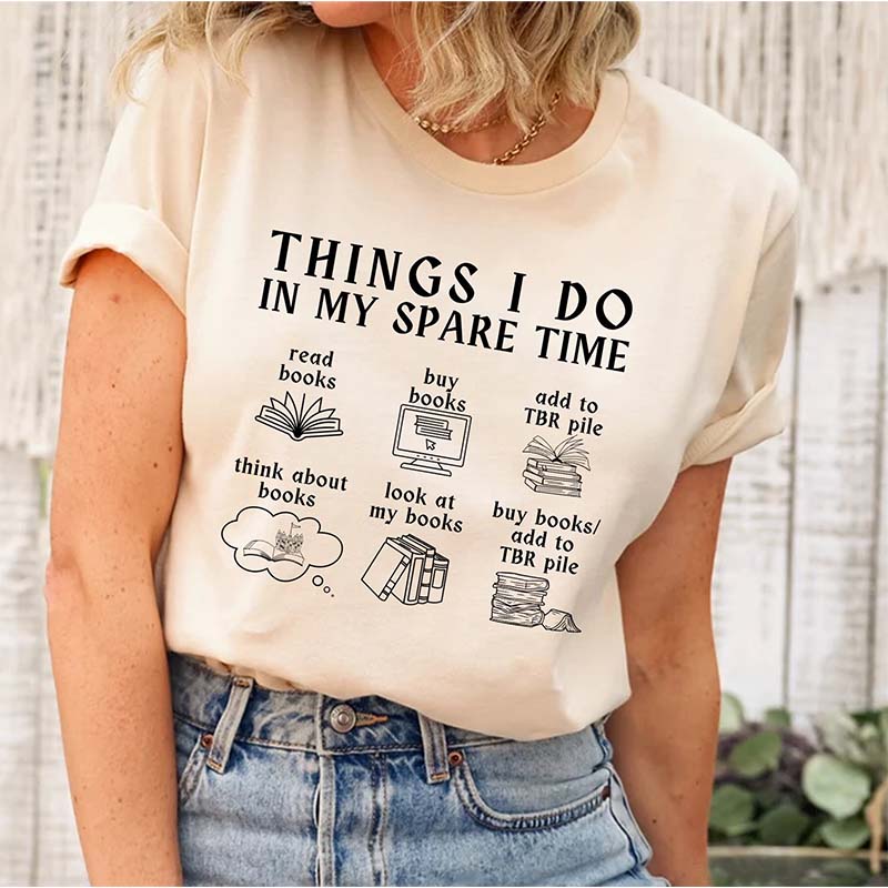 Funny Book Lover Sarcastic Book T-Shirt