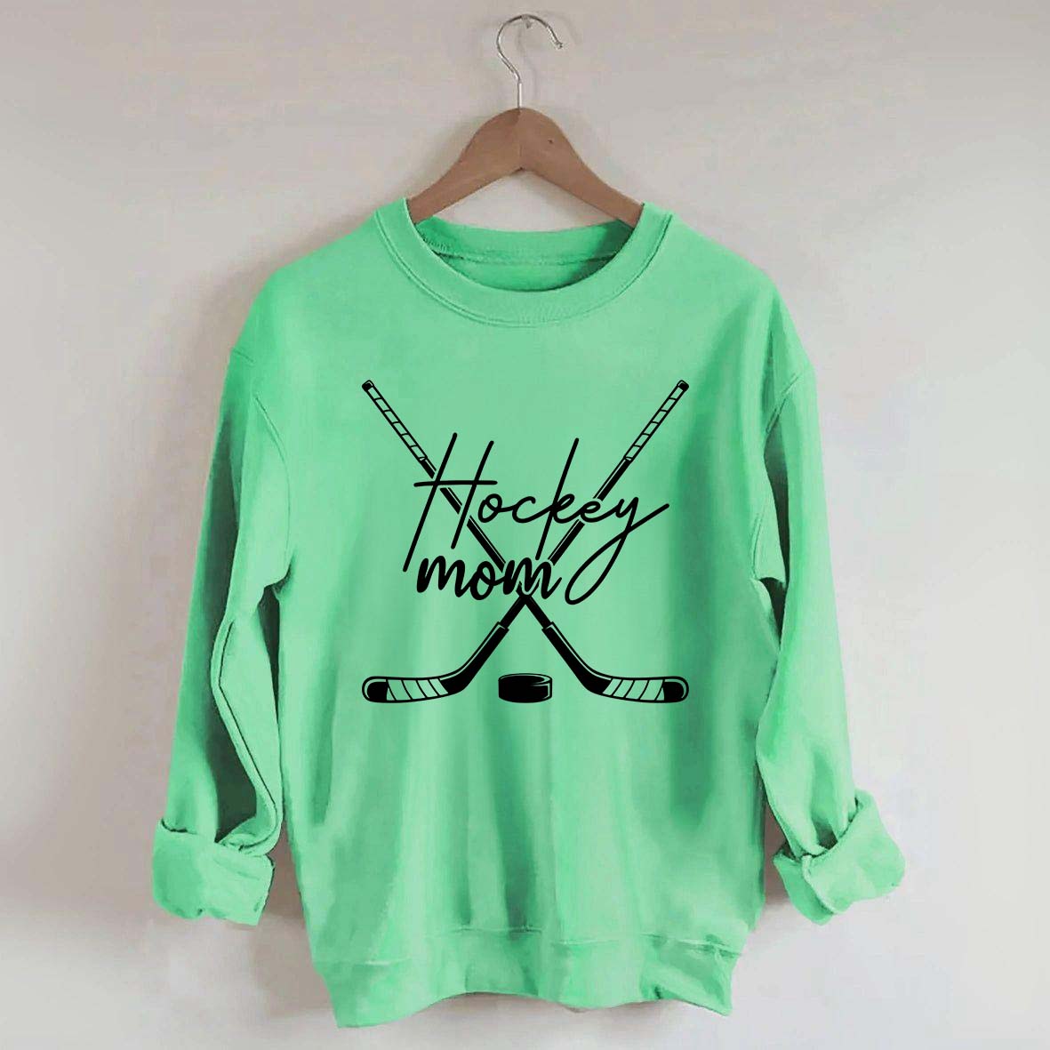 Funny Hockey Mom lover Sweatshirt