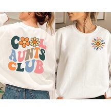 Groovy Aunt Back and Front Print Sweatshirt
