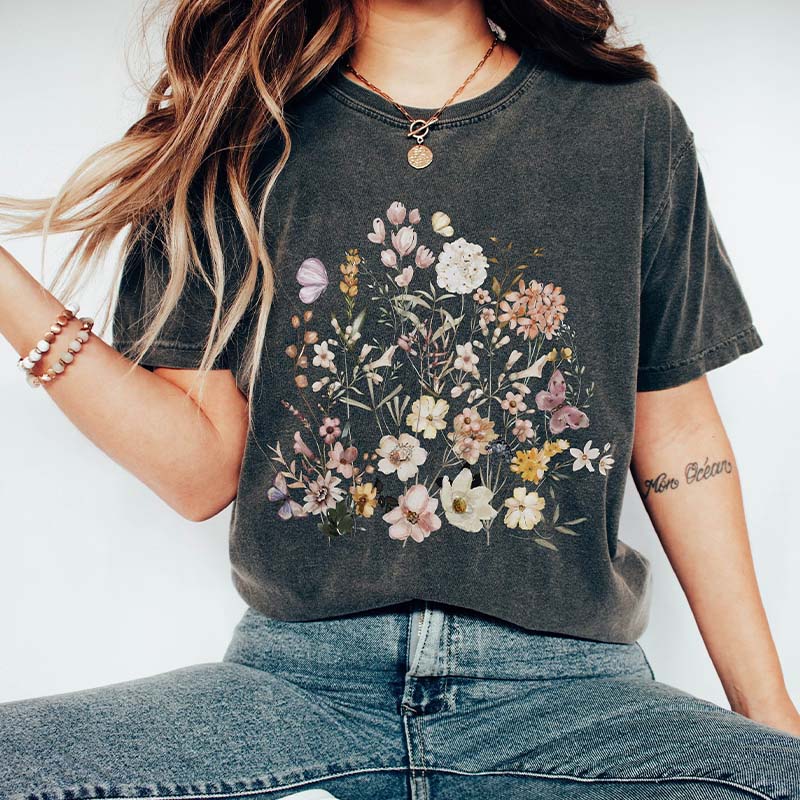 Enchanted Forest Wildflower T-Shirt