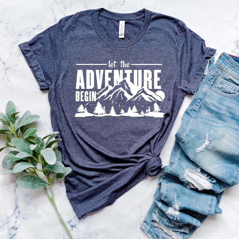 Let The Adventure Begin T-Shirt