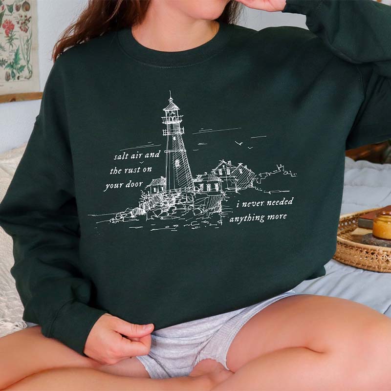 Salt Air August Storybook Vibe Sweatshirt