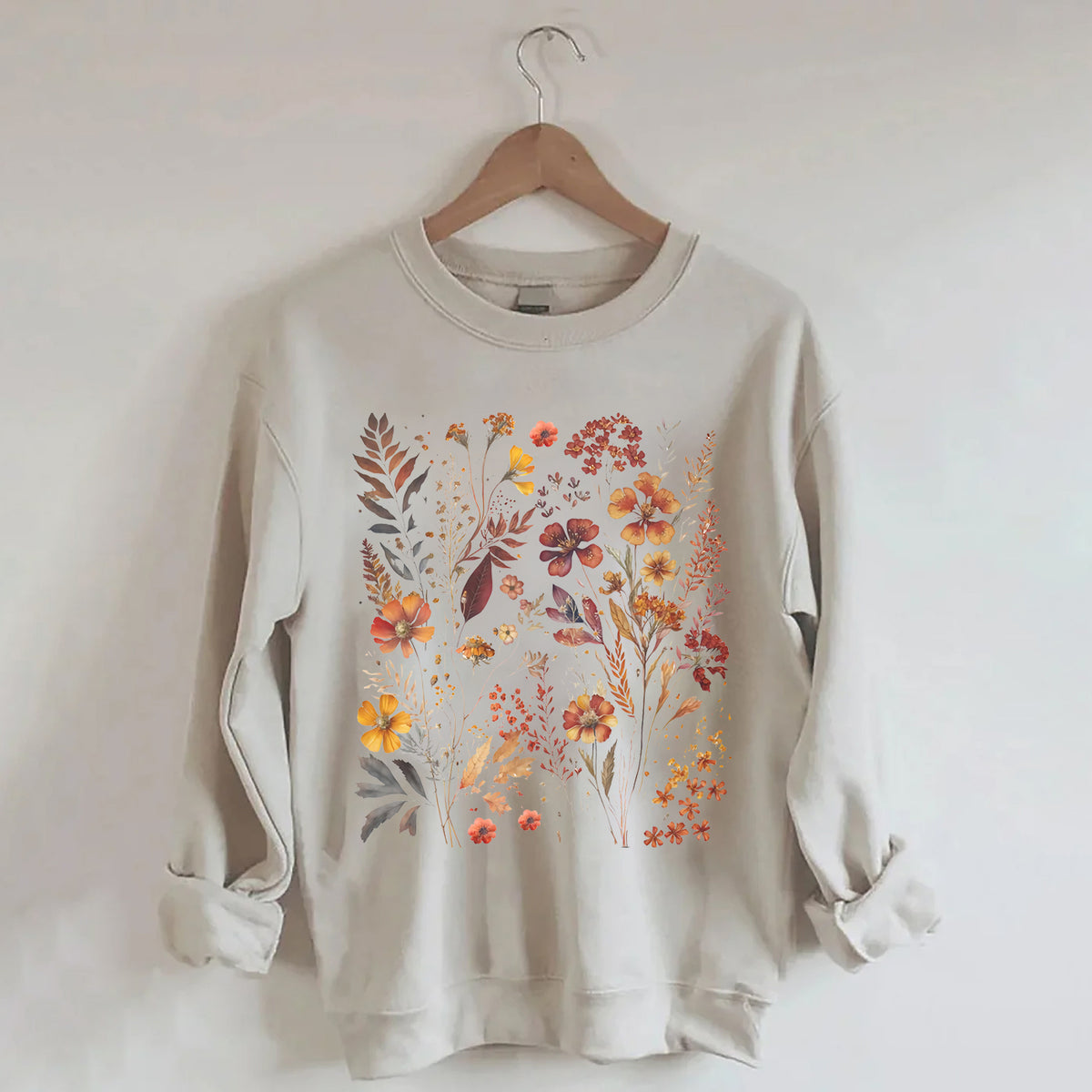 Vintage Wildflowers Garden Lover Sweatshirt
