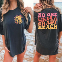 No One Likes A Shady Beach Retro Summer T-Shirt