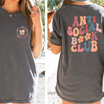 Anti Social Book Club Reading T-Shirt
