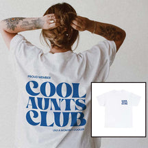 Cool Aunts Club Promoted To Aunt T-Shirt