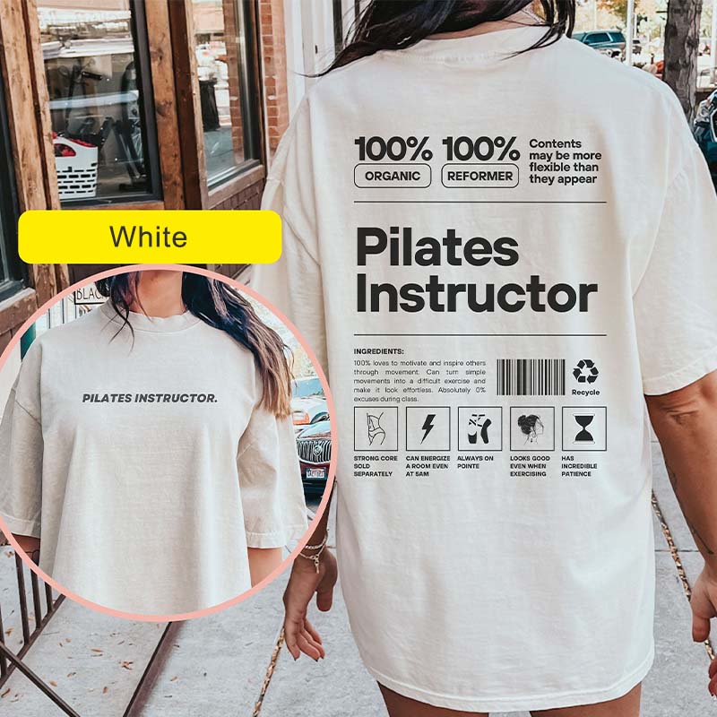 Funny Pilates Instructor Workout T-Shirt