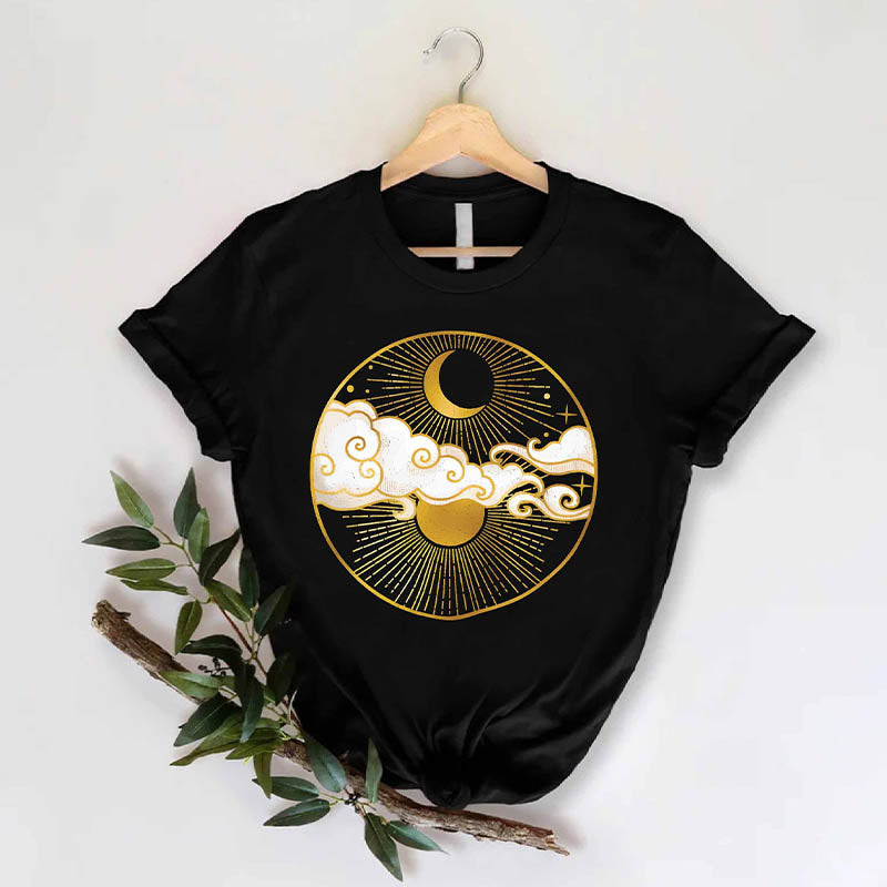 Moon And Sun Yoga T-Shirt