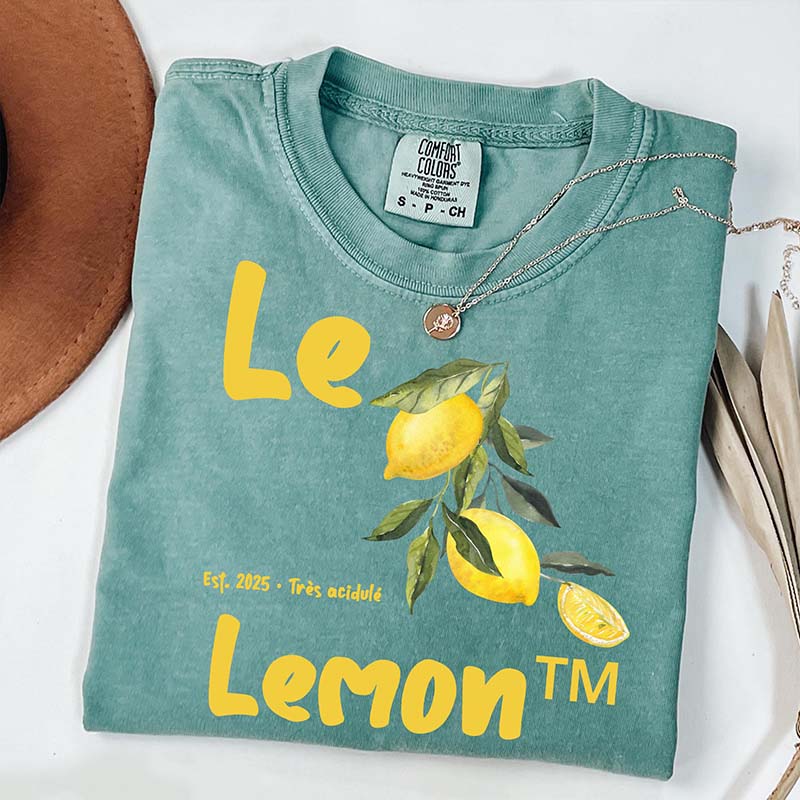 Vintage Lemon Aesthetic Retro T-Shirt