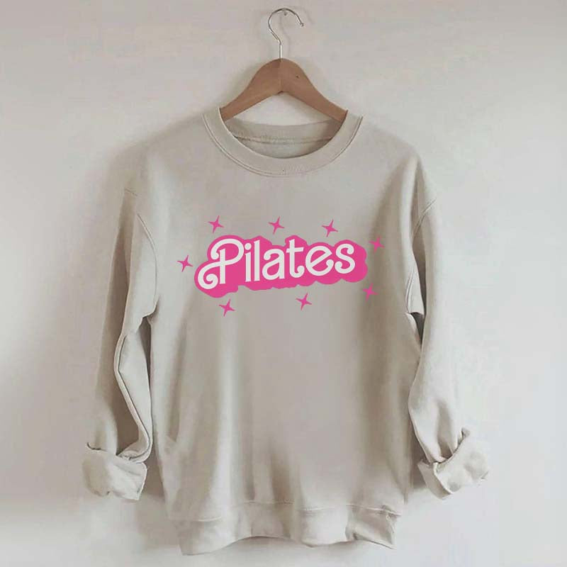 Funny Pink Pilates Lover Sweatshirt