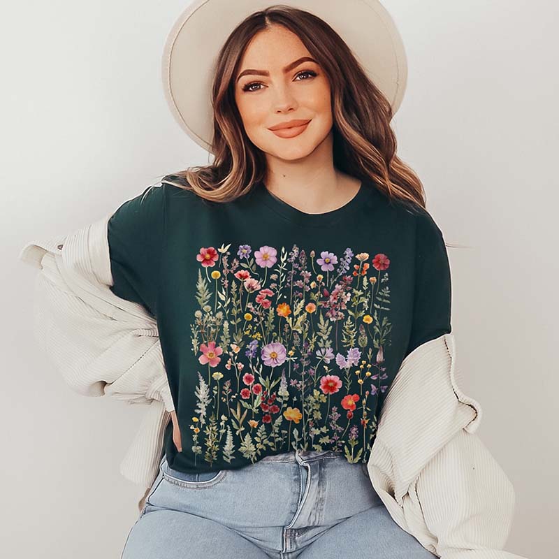 Garden Lover Green Witch T-Shirt