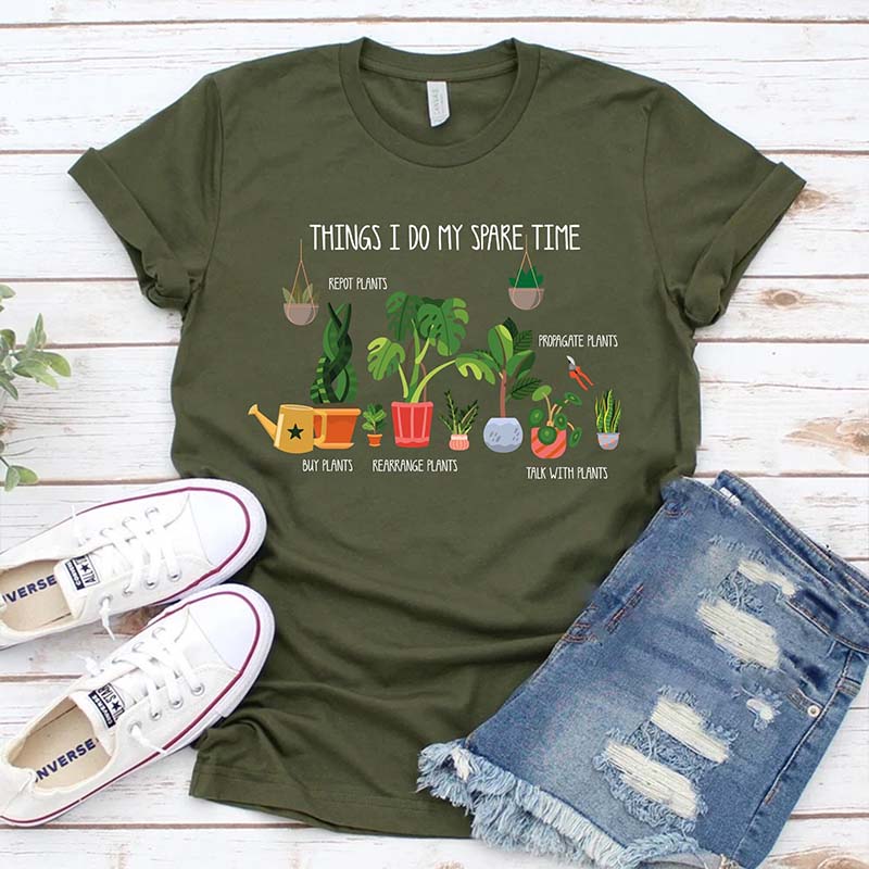 Plant Mom Botanical Gardening T-Shirt