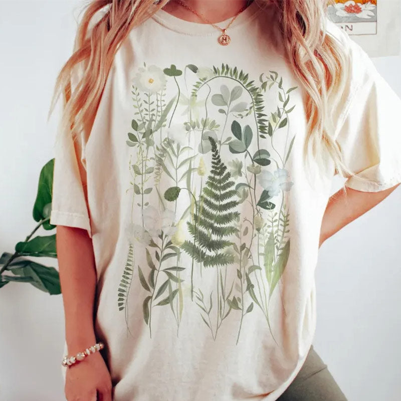 Botanical Cottagecore T-shirt