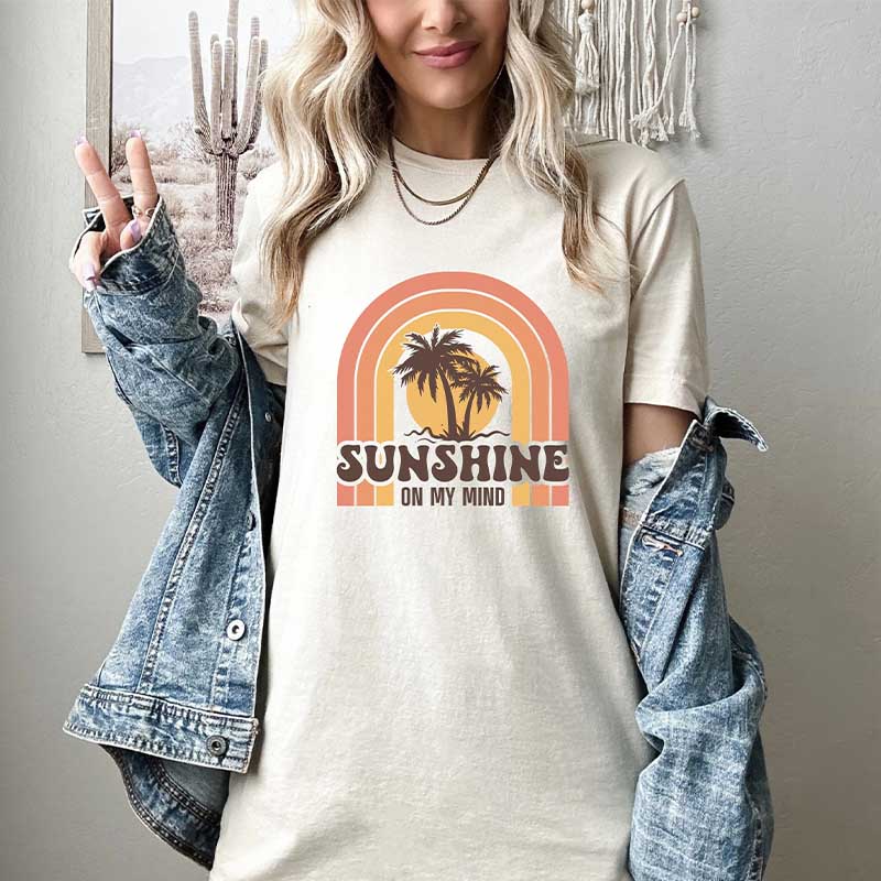 Sunshine On My Mind Road Trip T-Shirt