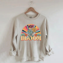 Retro Bloom Wildflower Sweatshirt