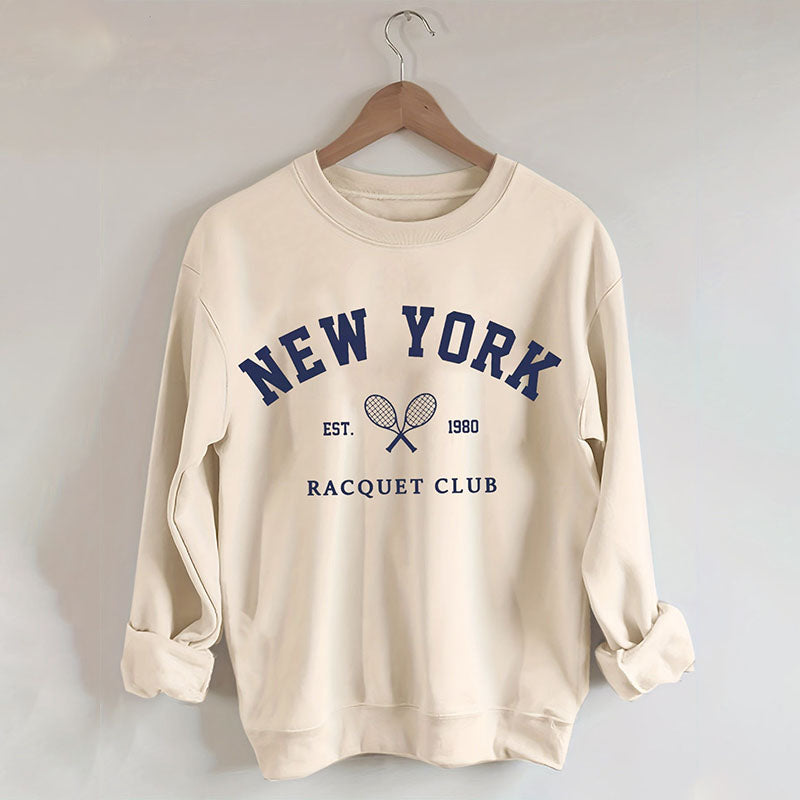 New York Racquet Club Tennis Sweatshirt