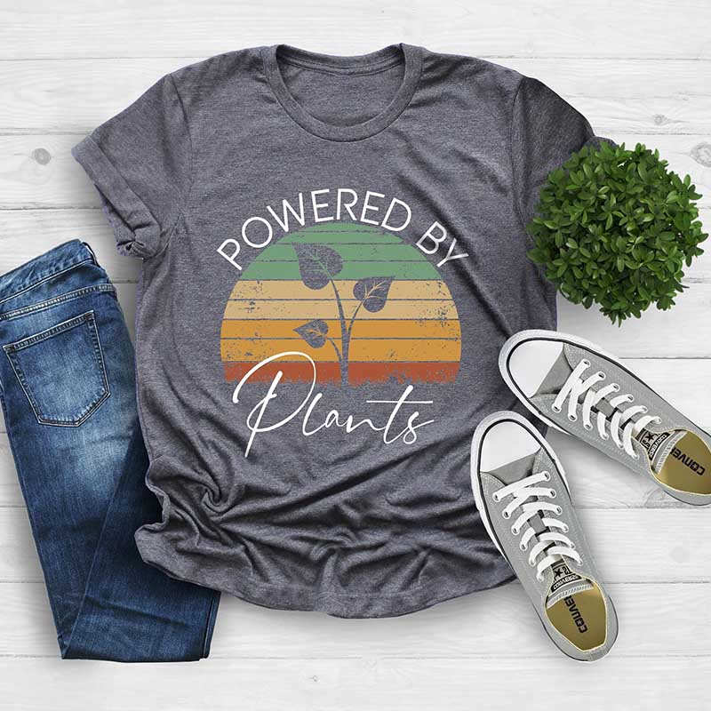 Powered By Plants Vegetarian T-Shirt