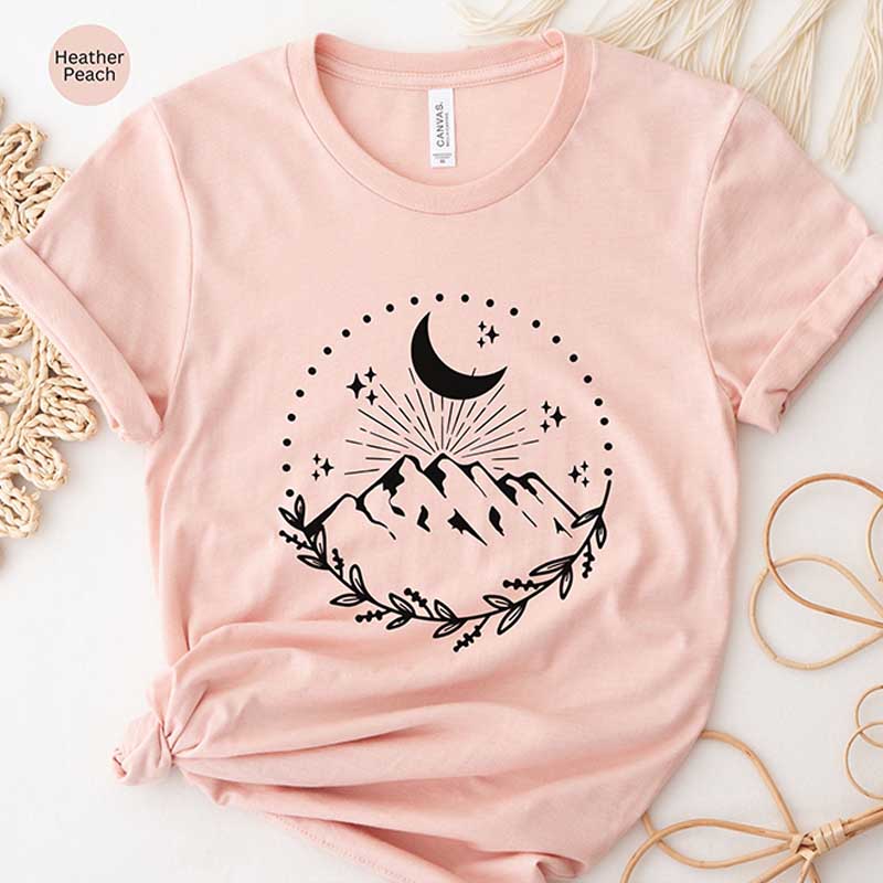 Mystical Moon and Stars T-Shirt