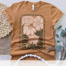 Be Kind Proverbs Flower T-Shirt