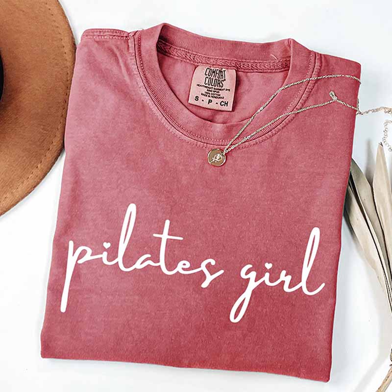 Pilates Girl Workout T-Shirt