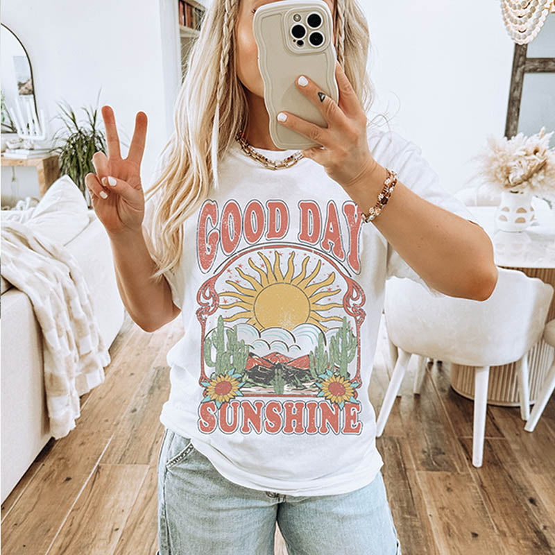 Good Day Sunshine Hippie T-Shirt