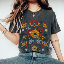 Aesthetic Botanical Wildflower T-Shirt