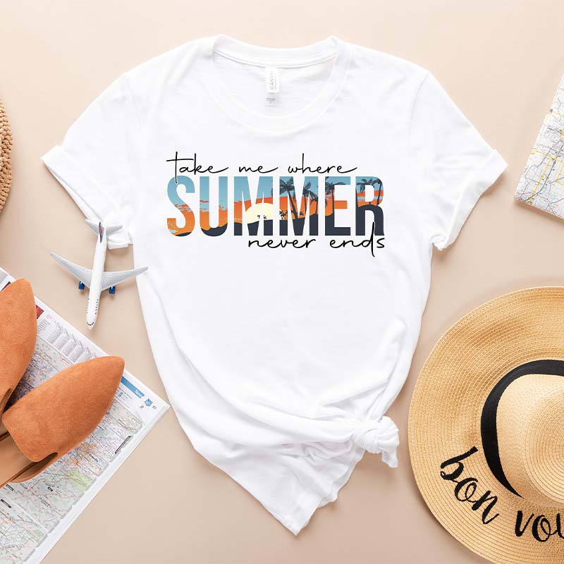 Take Me Where Summer Never Ends T-Shirt