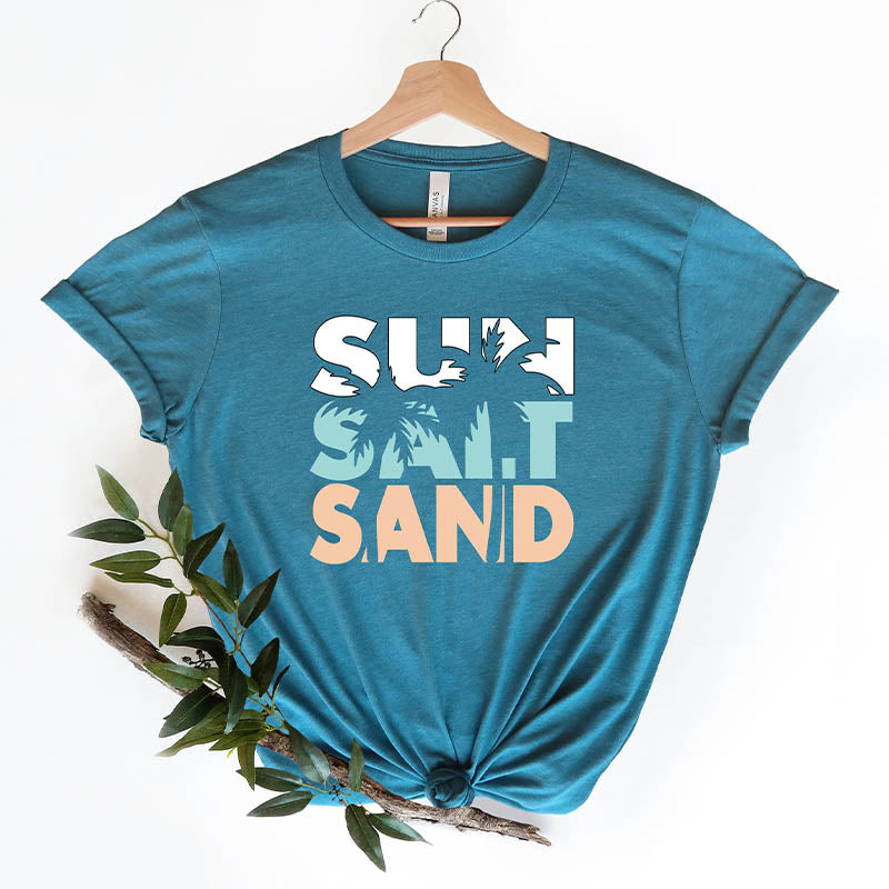 Sun Salt Sand Summer Lover T-Shirt