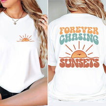 Sunsets Beach Summer Vacation T-Shirt