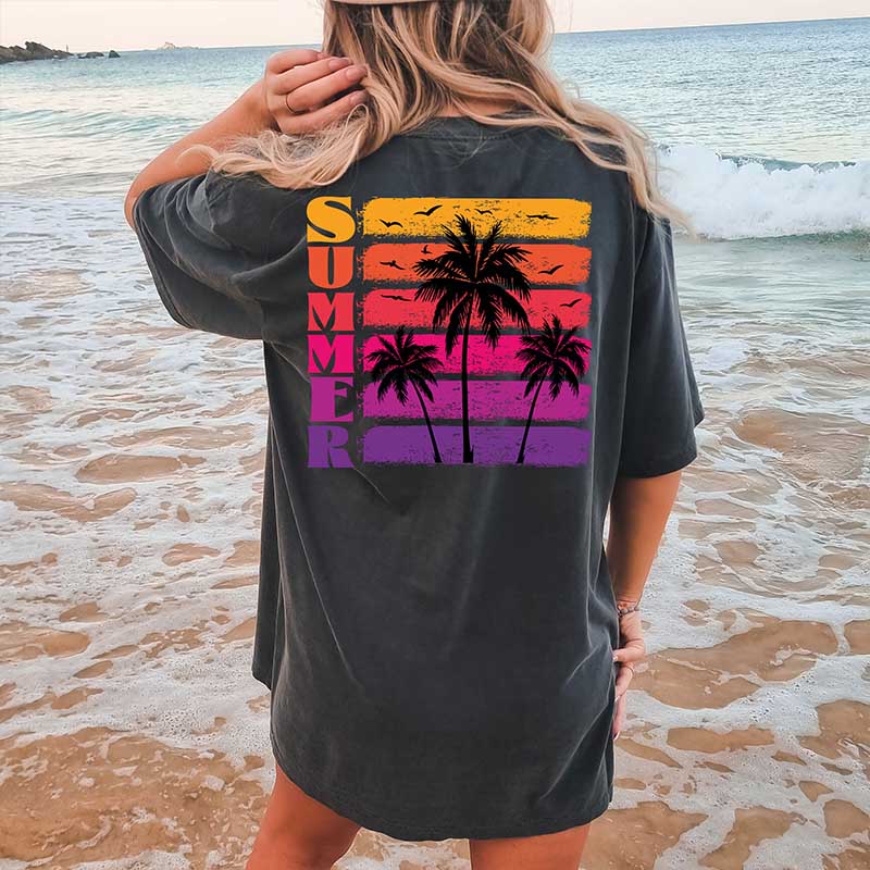 Palm Trees and Sunset T-Shirt