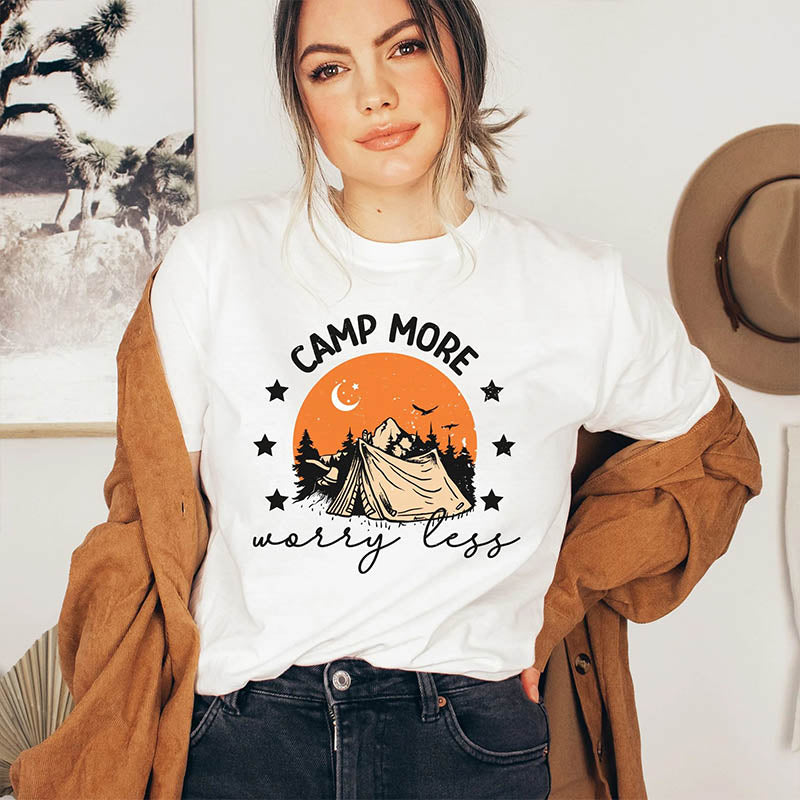 Camp More Worry Less T-Shirt