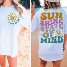 Retro Summer Sublimation Popular Trendy T-Shirt